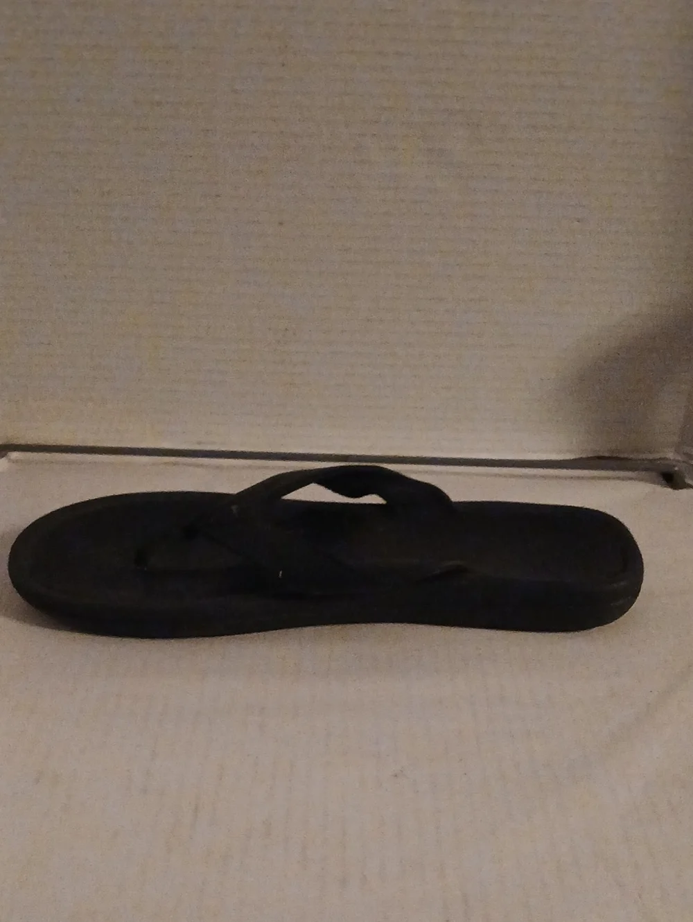 Nike Black Leather Thong Sandals